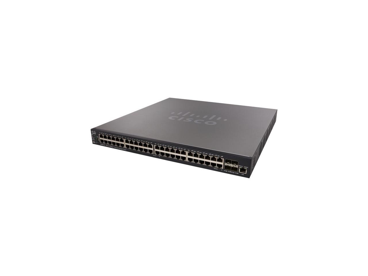 Cisco Sx550x-52 52-Port 10Gbase-T Stackable Managed Switch