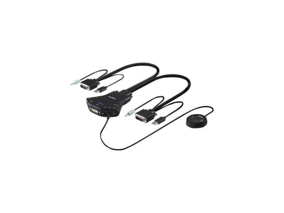 Belkin Secure 2-port Flip DVI-D KVM with Audio, PP 3.0